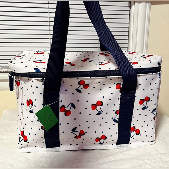 Kate Spade Red and White Cherry Cooler - Picture 2 of 6
